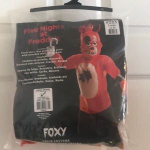 Foxy child costume